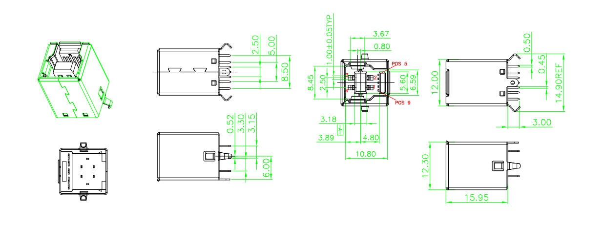 USB 3.0-0125-B